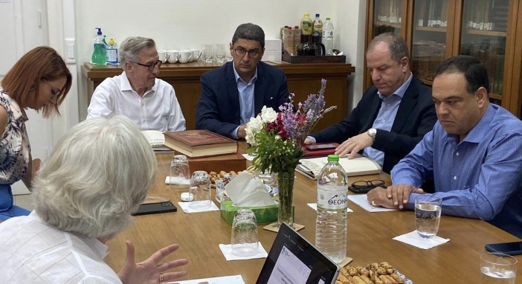 Αυγενάκης και Σταμενίτης σε Μπενάκειο και ΕΦΕΤ Αυγενάκης και Σταμενίτης σε Μπενάκειο και ΕΦΕΤ
