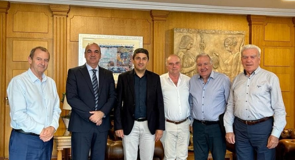 Συνάντηση του Υπουργού Αγροτικής Ανάπτυξης & Τροφίμων κ. Λευτέρη Αυγενάκη και του Προεδρείου της Κεντρικής Ένωσης Επιμελητηρίων Ελλάδος