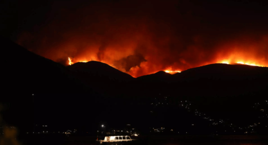 Κέρκυρα: Απαγόρευση κυκλοφορίας τη Δευτέρα σε 4 περιοχές του νησιού λόγω κινδύνου πυρκαγιάς