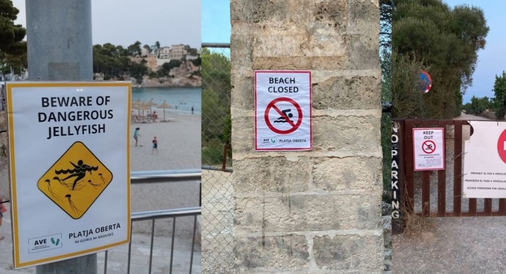Έβαλαν ψεύτικες πινακίδες σε παραλίες για να διώχνουν τους τουρίστες Έβαλαν ψεύτικες πινακίδες σε παραλίες για να διώχνουν τους τουρίστες