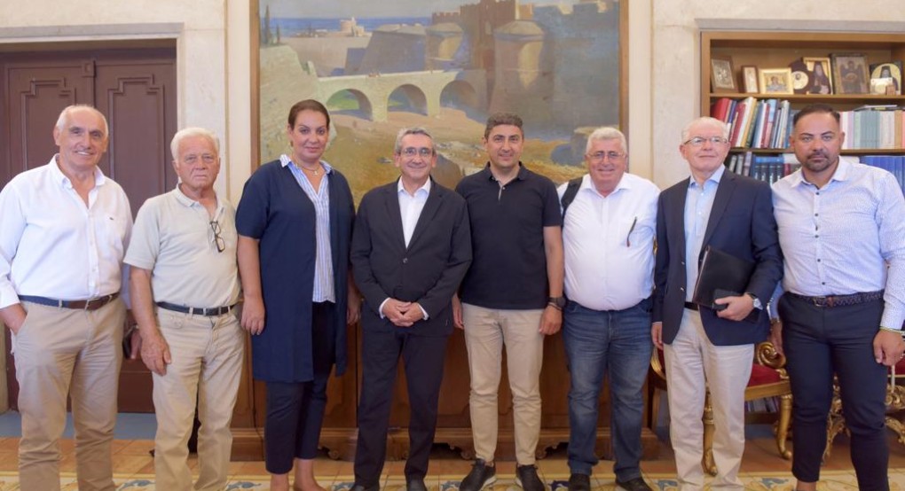 Αυγενάκης από Ρόδο: "Η επικαιροποίηση του κανονισμού του ΕΛΓΑ το πρώτο ν/σ που θα φέρω στη Βουλή" Αυγενάκης από Ρόδο: "Η επικαιροποίηση του κανονισμού του ΕΛΓΑ το πρώτο ν/σ που θα φέρω στη Βουλή"