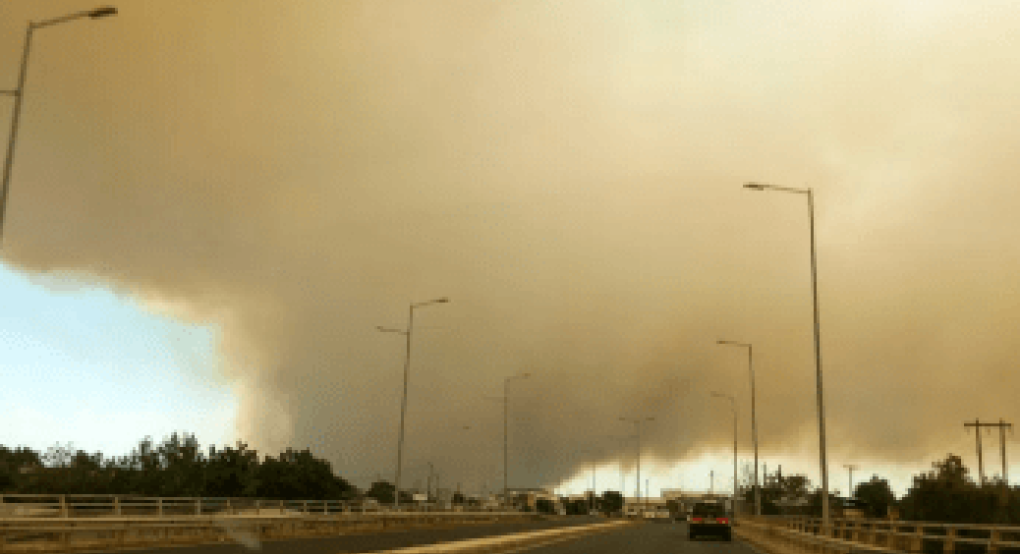 Αλεξανδρούπολη: Νέο μήνυμα 112 για τους καπνούς από τη φωτιά
