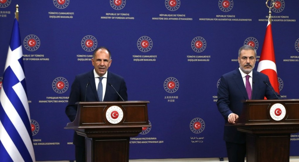 Τουρκικά ΜΜΕ: «Νέα εποχή με την Ελλάδα» μετά τη συνάντηση Γεραπετρίτη - Φιντάν Τουρκικά ΜΜΕ: «Νέα εποχή με την Ελλάδα» μετά τη συνάντηση Γεραπετρίτη - Φιντάν