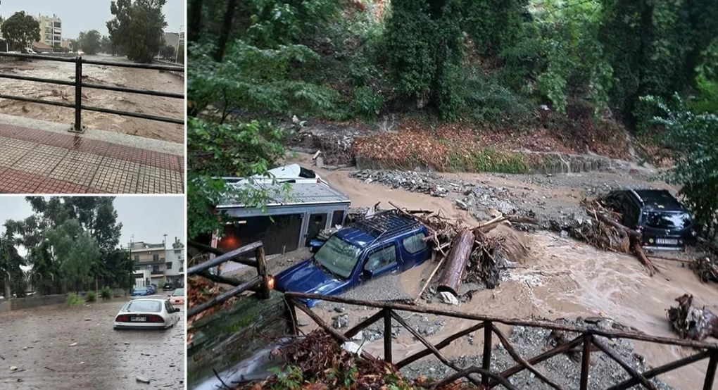 «Πνίγεται» ο Βόλος - Νεκρός κτηνοτρόφος, ένας αγνοούμενος, 12.000 κεραυνοί σε 2 ώρες