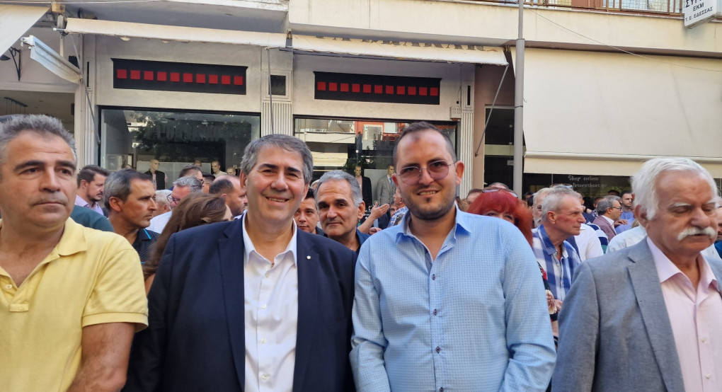 Ιορδάνης Τζαμτζής...δύο εγκαίνια για τον Αντιπεριφεριαρχη Πέλλας Ιορδάνης Τζαμτζής...δύο εγκαίνια για τον Αντιπεριφεριαρχη Πέλλας
