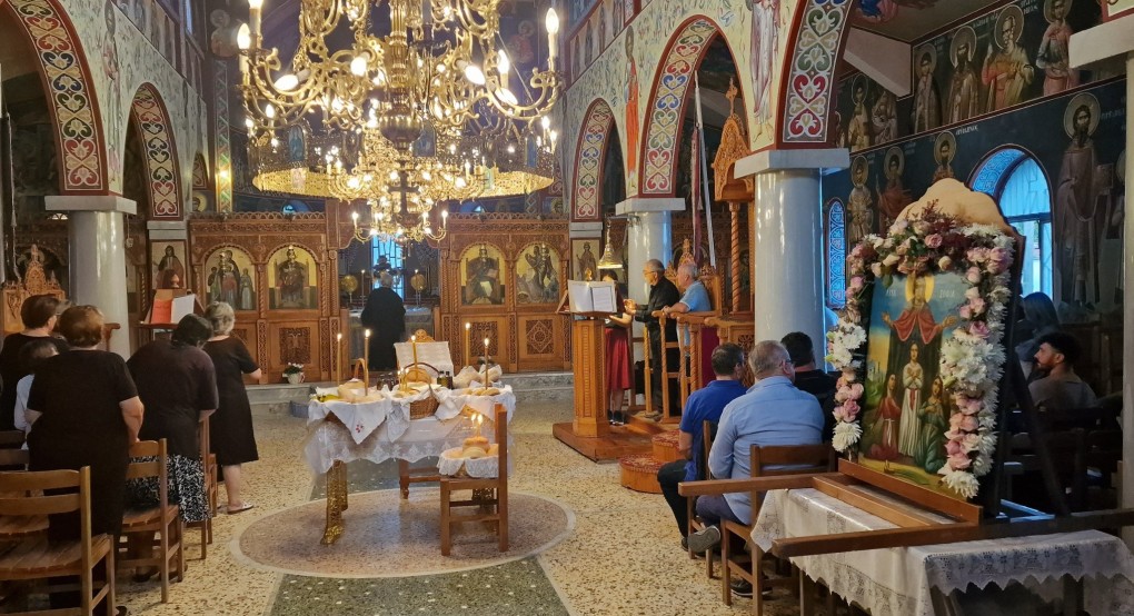 Πανηγυρίζει ο ΙΝ Αγίας Σοφίας στην Νότια Πανηγυρίζει ο ΙΝ Αγίας Σοφίας στην Νότια