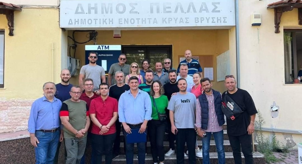 Στην Κρύα Βρύση ο Στάθης Φουντουκίδης Στην Κρύα Βρύση ο Στάθης Φουντουκίδης