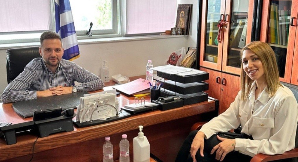 Συνάντηση Βασιλειάδου με τον Διοικητή του Νοσοκομείου Έδεσσας Συνάντηση Βασιλειάδου με τον Διοικητή του Νοσοκομείου Έδεσσας