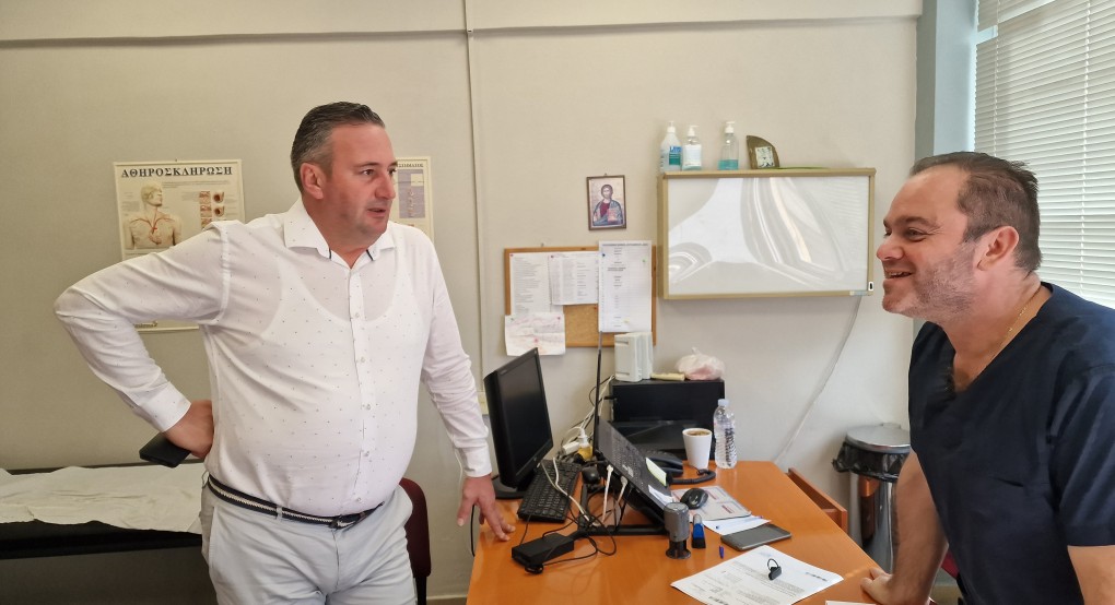 Χρήστος Μπάτσης: Στηρίζουμε με όλες μας τις δυνάμεις το Κέντρο Υγείας Αριδαίας Χρήστος Μπάτσης: Στηρίζουμε με όλες μας τις δυνάμεις το Κέντρο Υγείας Αριδαίας