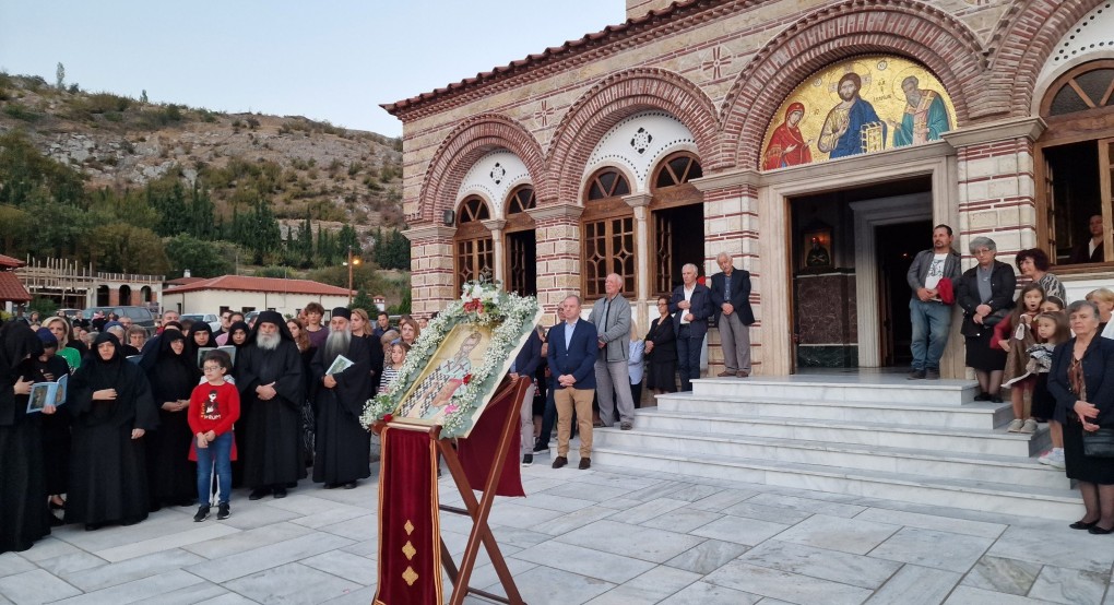 ΙΜ Αγίου Ιλαρίωνος Προμάχων: Πανηγυρικός Εσπερινός