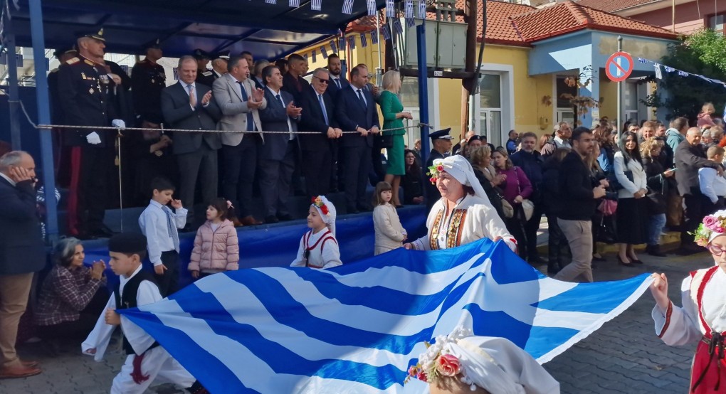 Αριδαία: Με λαμπρότητα η παρέλαση για τα 111 χρόνια ελευθερίας