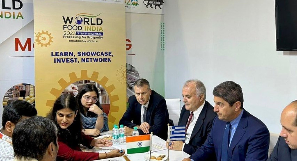 Νέο Δελχί: Συζητήσεις Αυγενάκη με Ινδούς υπουργούς για να γίνει η Ελλάδα κέντρο προώθησης προϊόντων και πύλη εισόδου της Ινδίας στην ΕΕ Νέο Δελχί: Συζητήσεις Αυγενάκη με Ινδούς υπουργούς για να γίνει η Ελλάδα κέντρο προώθησης προϊόντων και πύλη εισόδου της Ινδίας στην ΕΕ