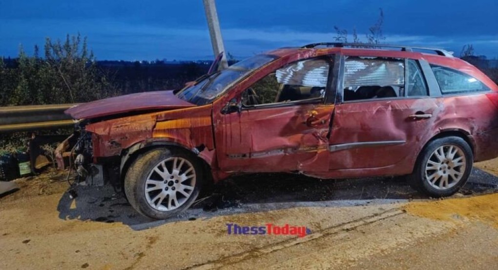 Θεσσαλονίκη: Τροχαίο με έναν νεκρό στην έξοδο για Σίνδο Θεσσαλονίκη: Τροχαίο με έναν νεκρό στην έξοδο για Σίνδο