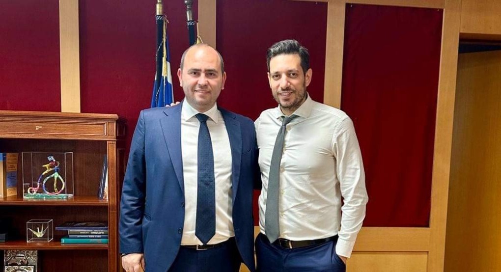 Συνάντηση Λάκη Βασιλειάδη με τον Υφυπουργό Ψηφιακής Διακυβέρνησης
