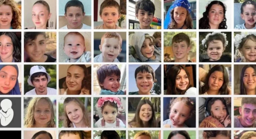 Το Ισραήλ δημοσίευσε φωτογραφίες των παιδιών που απήγαγε η Χαμάς