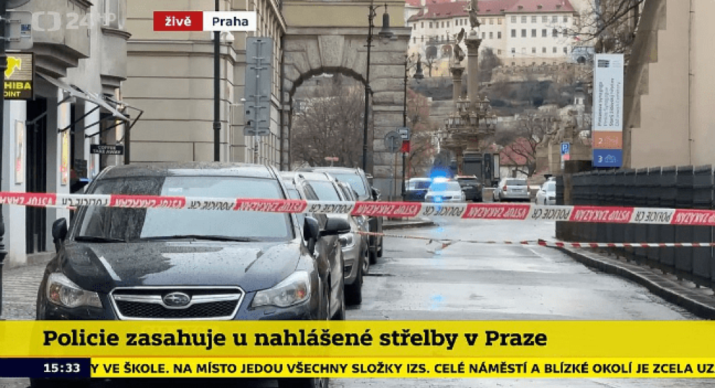 Πράγα: Πυροβολισμοί σε πανεπιστήμιο, αναφορές για νεκρούς και τραυματίες Πράγα: Πυροβολισμοί σε πανεπιστήμιο, αναφορές για νεκρούς και τραυματίες