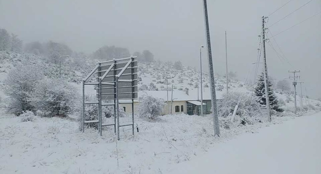 Ψυχρή εισβολή με πυκνή χιονόπτωση στην Κοζάνη