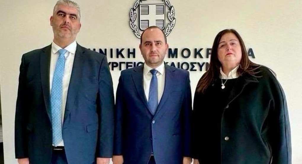 Στο Υπουργείο Δικαιοσύνης για τον Νέο Δικαστικό Χάρτη ο Λάκης Βασιλειάδης