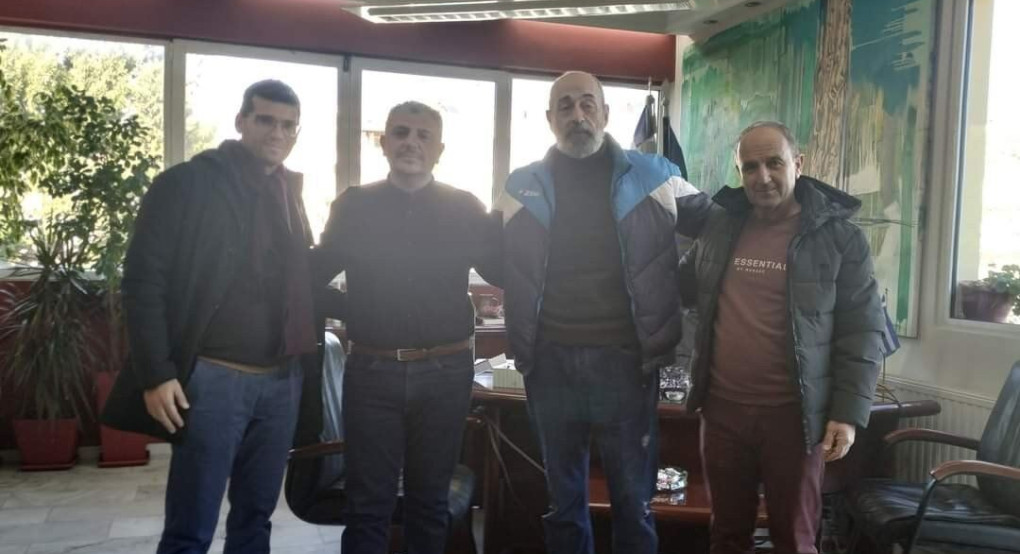 Επίσκεψη του Συλλόγου Δρομέων Υγείας στον Δήμαρχο Αλμωπίας