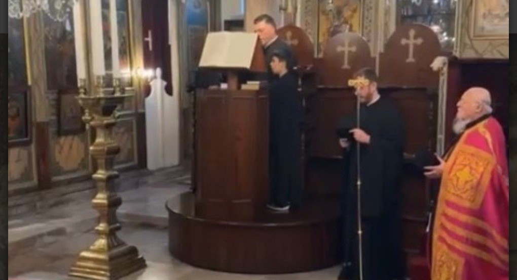 Ο Πατριάρχης του Γένους στον Άγιο Χαράλαμπο Ο Πατριάρχης του Γένους στον Άγιο Χαράλαμπο
