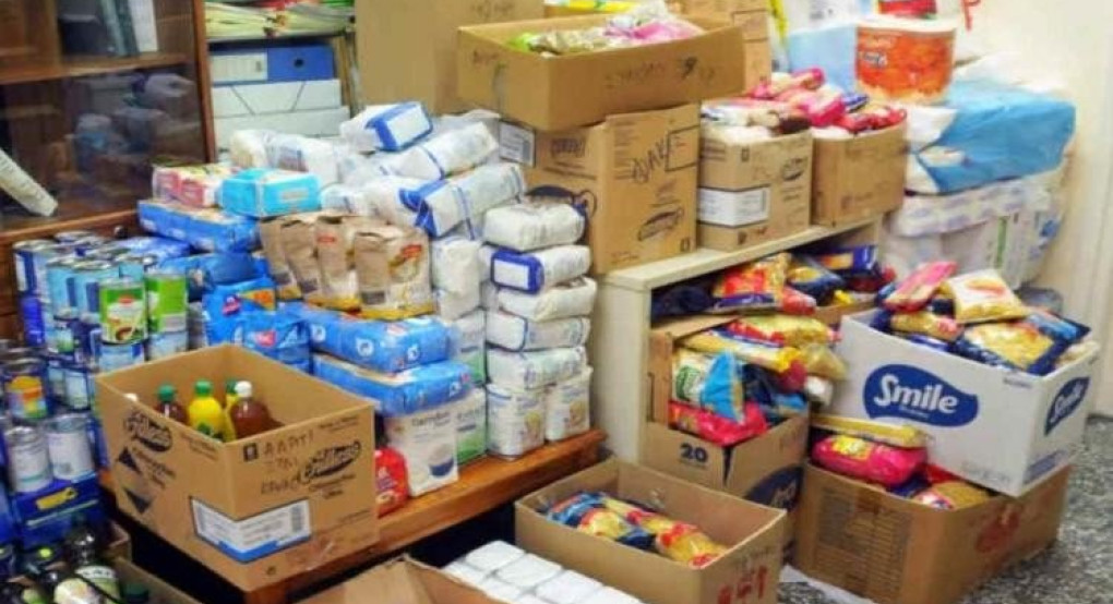 Διανομή μέσω της Κοινωνικής Σύμπραξης Π.Ε ΗΜΑΘΙΑΣ για τους ωφελούμενους του ΤΕΒΑ/ΚΕΑ. 