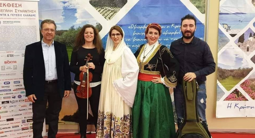 Οι "Μινωίτες" από τα Γιαννιτσά συμμετείχαν στην 16η Παγκρήτια Έκθεση