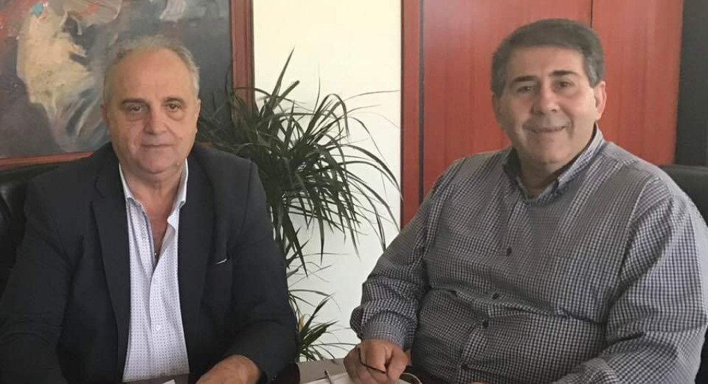 Συνάντηση Δημήτρη Γιάννου με Τζαμτζη για θέματα της Έδεσσας 