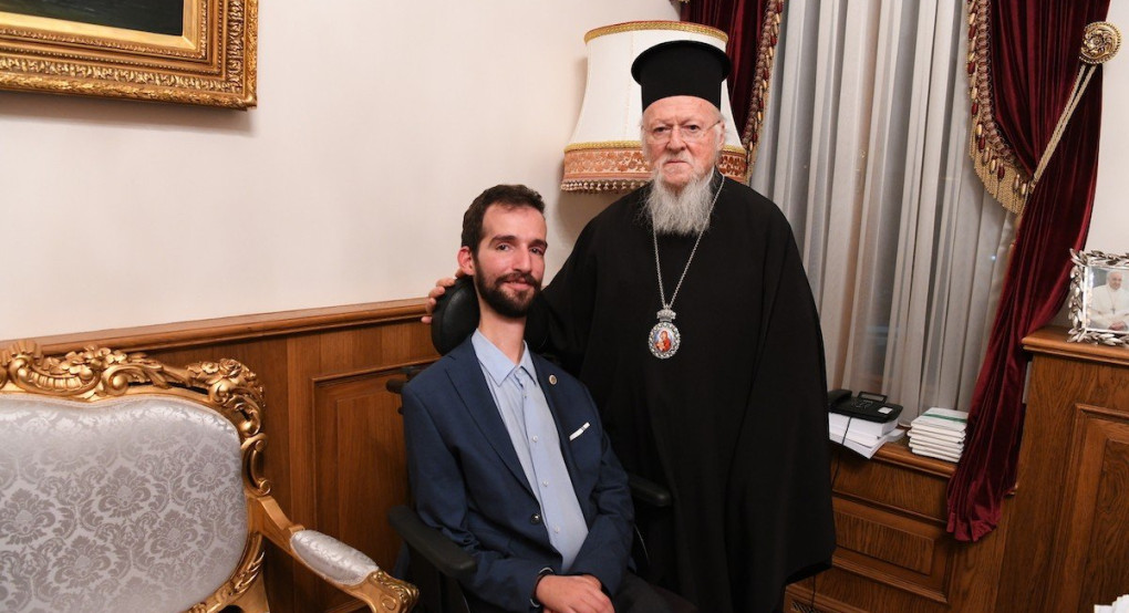 Ο Έλληνας Ευρωβουλευτής Στέλιος Κυμπουρόπουλος στο Οικουμενικό Πατριαρχείο