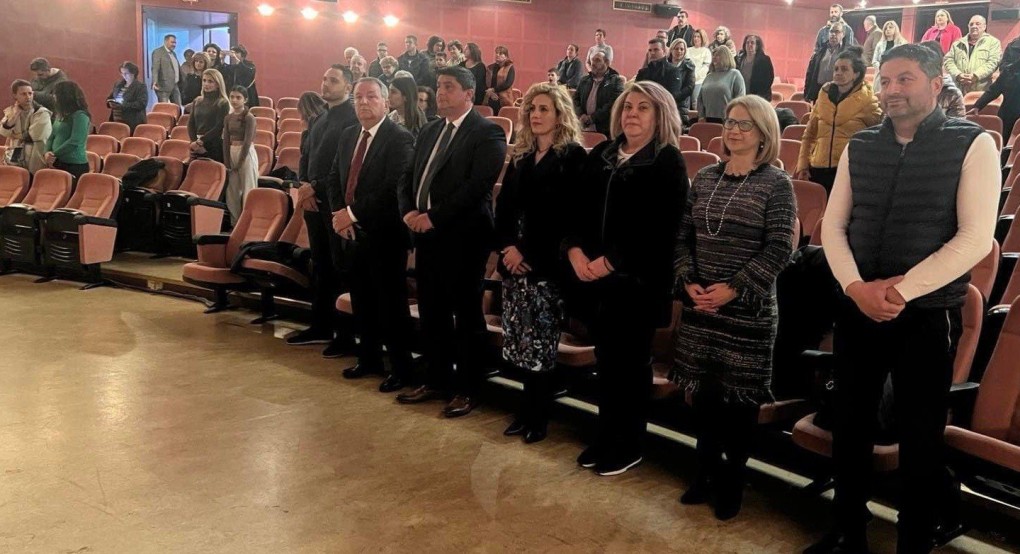 Ο Γιώργος Καρασμάνης στην εκδήλωση των τριτέκνων Ο Γιώργος Καρασμάνης στην εκδήλωση των τριτέκνων
