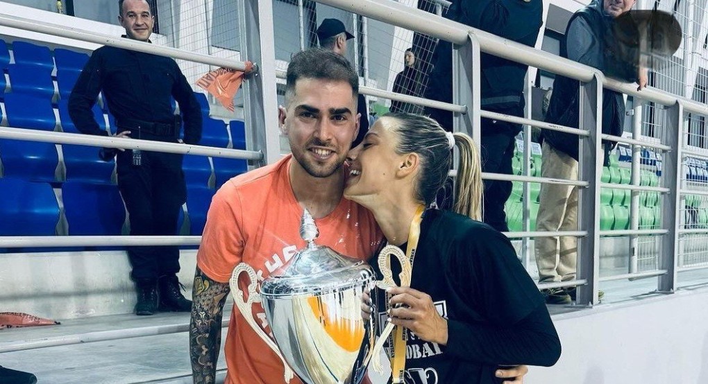 Μαρία Χατζηπαρασίδου..γιόρτασε με τον αγαπημένο της Βασίλη Τολιόπουλο