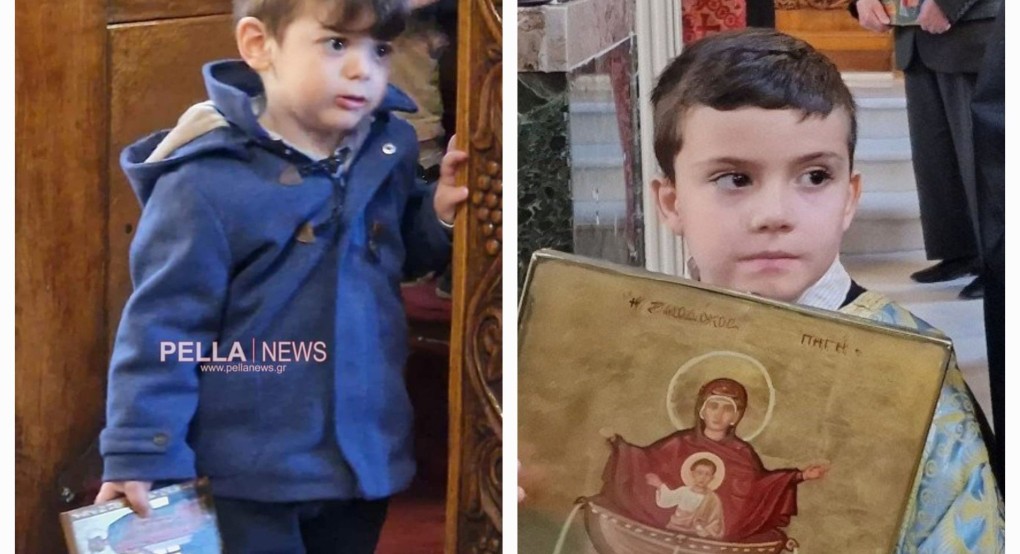 Αγία Σκέπη: Με εικόνες μικρά παιδιά την Κυριακή της Ορθοδοξίας