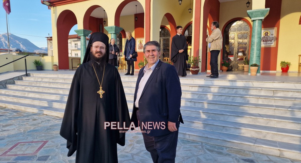 Στην Αριδαία ο Αντιπεριφεριαρχης Πέλλας