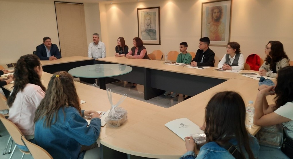 Η πρώτη επίσκεψη στο 2024 Τούρκων πολιτών στην πόλη των Γιαννιτσών έγινε από μαθητές του προγράμματος Erasmus