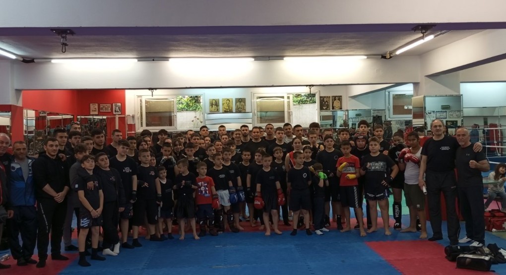 Φιλική συνάντηση Kick Boxing από τον Μ. Αλέξανδρο Γιαννιτσών