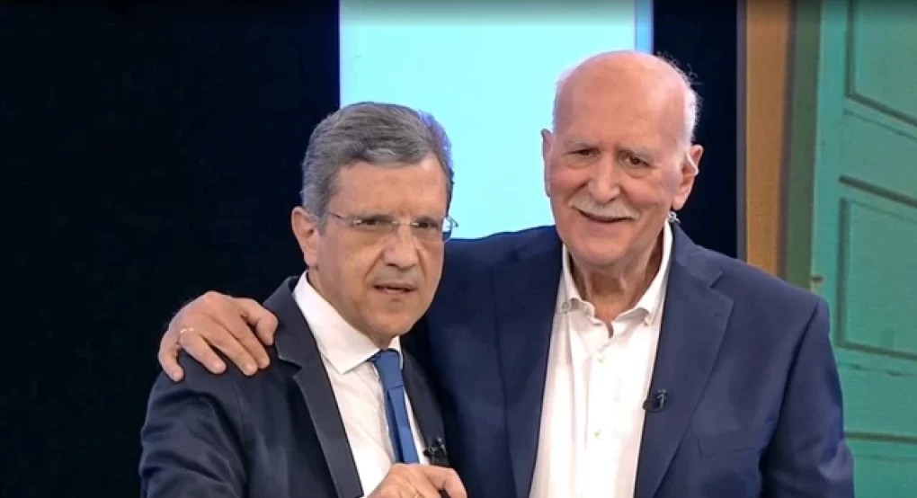Γιώργος Αυτιάς: «Ήρθε ένας φίλος από τα παλιά» - Με αγκαλιές και πλάνα από 2000 τον υποδέχθηκε ο Παπαδάκης
