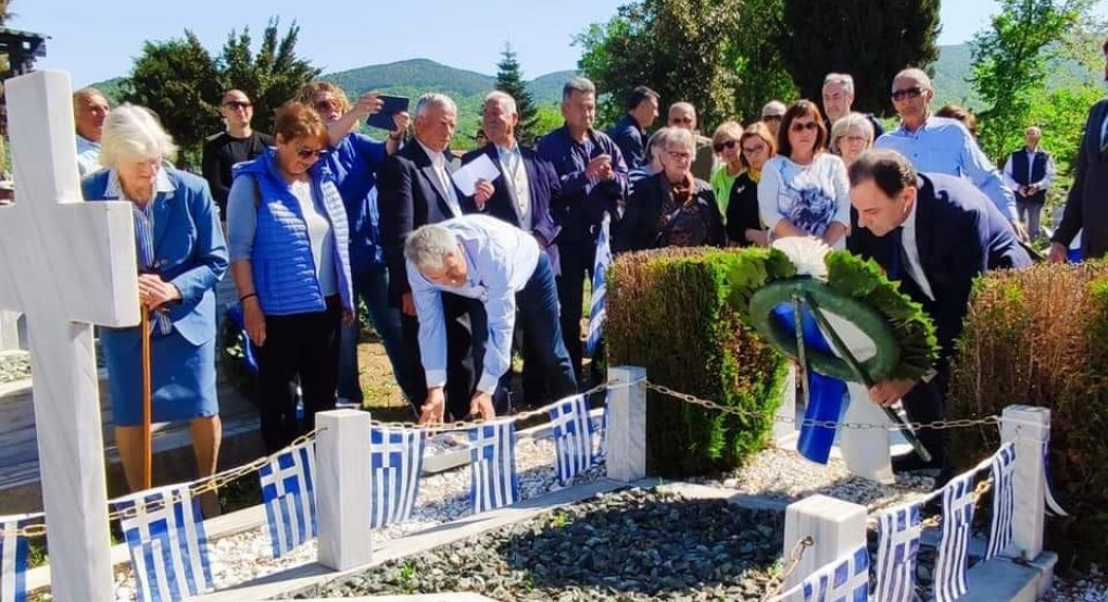 Με συγκίνηση ο Γιώργος Γεωργαντάς στους ήρωες του Αμάραντου Με συγκίνηση ο Γιώργος Γεωργαντάς στους ήρωες του Αμάραντου