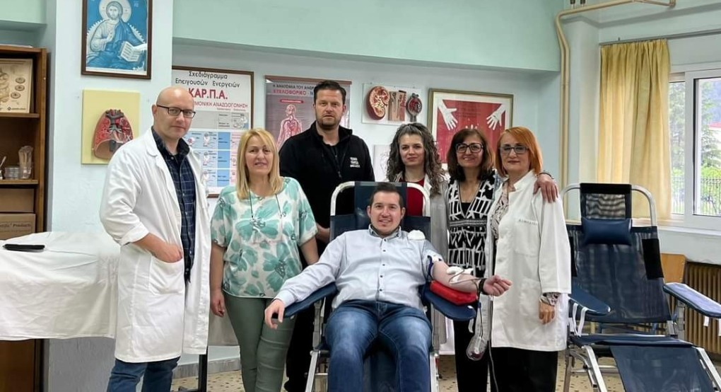 Αιμοδοσία από το 1ο ΕΠΑΛ Έδεσσας Αιμοδοσία από το 1ο ΕΠΑΛ Έδεσσας