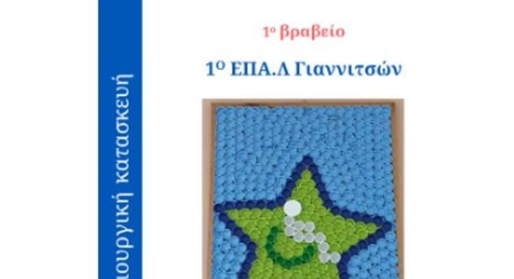 1o ΕΠΑΛ Γιαννιτσών-1ο Βραβείο στον Πανελλήνιο Διαγωνισμό Δημιουργικής Κατασκευής του Make A Wish