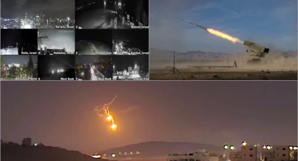 Με κομμένη την ανάσα οι εξελίξεις με Ιράν: πάνω από 300 drones και πυραύλους κατά του Ισραήλ