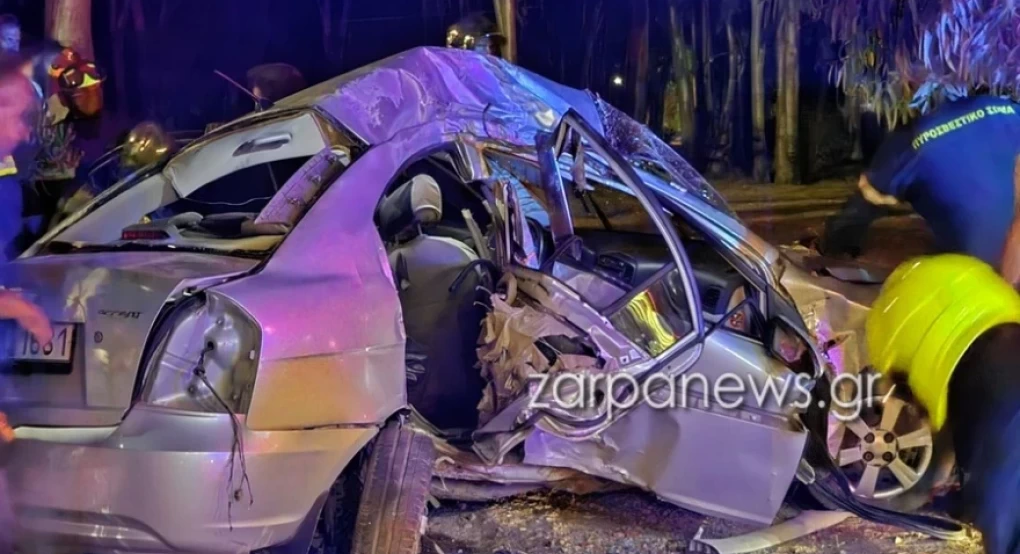Χανιά: 18χρονος νεκρός σε τροχαίο με αυτοκίνητο που καρφώθηκε σε δέντρο Χανιά: 18χρονος νεκρός σε τροχαίο με αυτοκίνητο που καρφώθηκε σε δέντρο