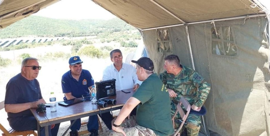 Ιορδάνης Τζαμτζής: Η φωτιά είναι υπό πλήρη έλεγχο