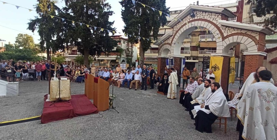 Γιαννιτσά/Άγιος Παΐσιος: Τιμή στο όνομα ενός υψηλά πνευματικού Αγίου