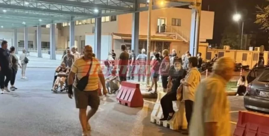 Πάτρα: Καπνοί και εκρήξεις στο νοσοκομείο «Άγιος Ανδρέας»