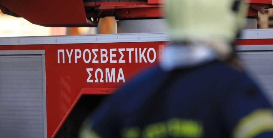 Φωτιά σε ξενοδοχείο στην Κατερίνη