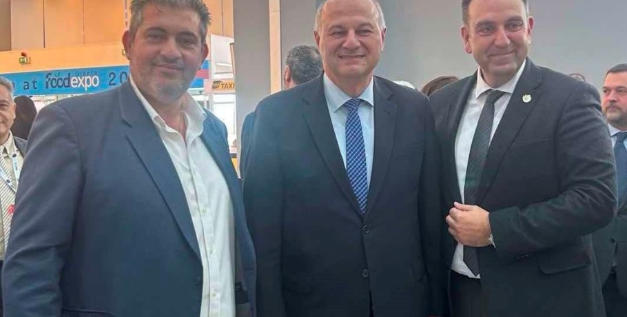Ο Πρόεδρος του Επιμελητηρίου Πιερίας Κωνσταντίνος Πίτσιας στην FOOD EXPO 2025