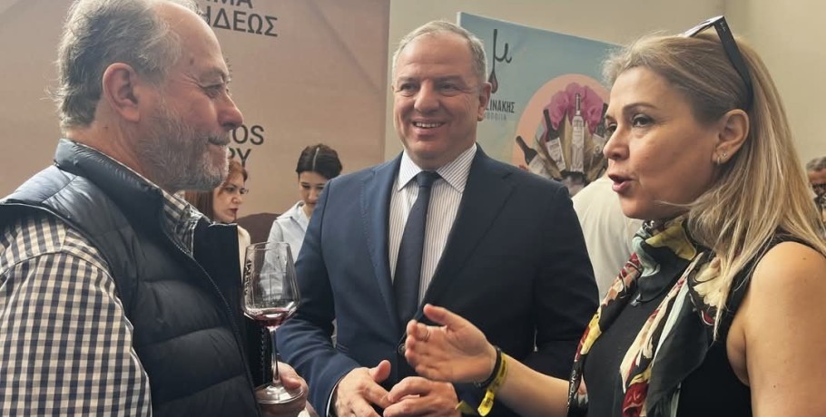 Οινόραμα 2025: Ο Υφυπουργός Αγροτικής Ανάπτυξης Διονύσης Σταμενίτης στην κορυφαία έκθεση ελληνικού κρασιού