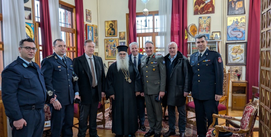 Ἐπισκέψεις ἔνστολων θεσμικῶν στή Μητρόπολη Γουμενίσσης