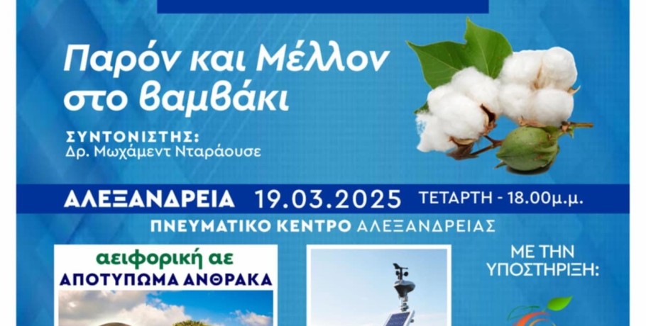 Αλεξάνδρεια: Το παρόν και το μέλλον στο βαμβάκι
