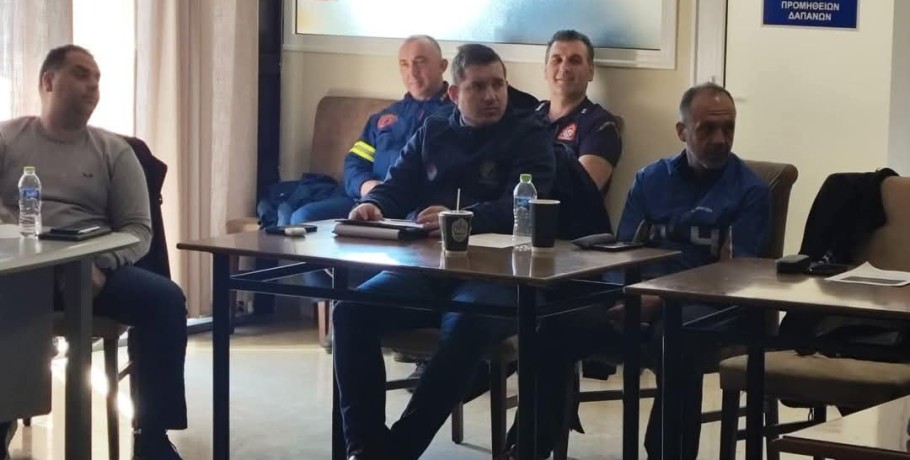 Συμμετοχή του Αντιδημάρχου Βαγγέλη Θωμά στην Άσκηση «Υγρό Πυρ 2025» της Πυροσβεστικής Υπηρεσίας Έδεσσας