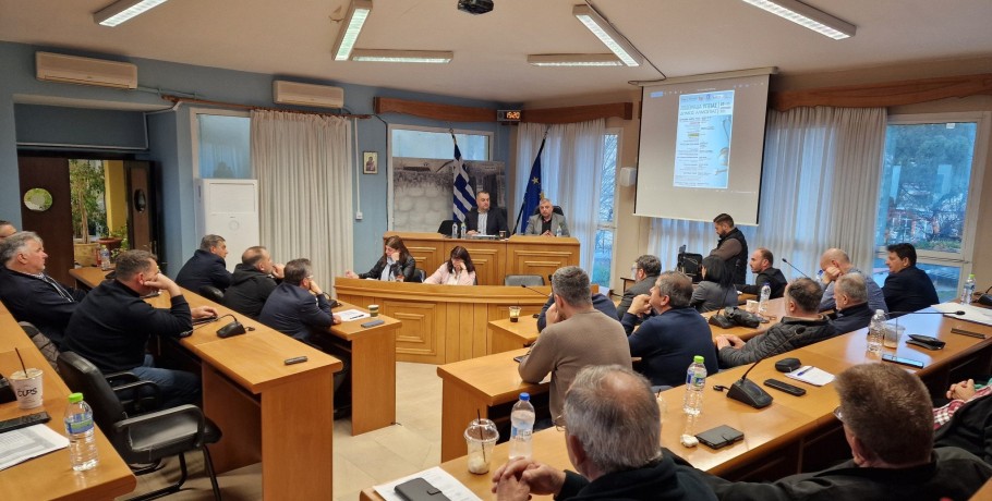 Μεγάλη συμμετοχή και αυξημένο ενδιαφέρον στο Δημοτικό Συμβούλιο Αλμωπίας